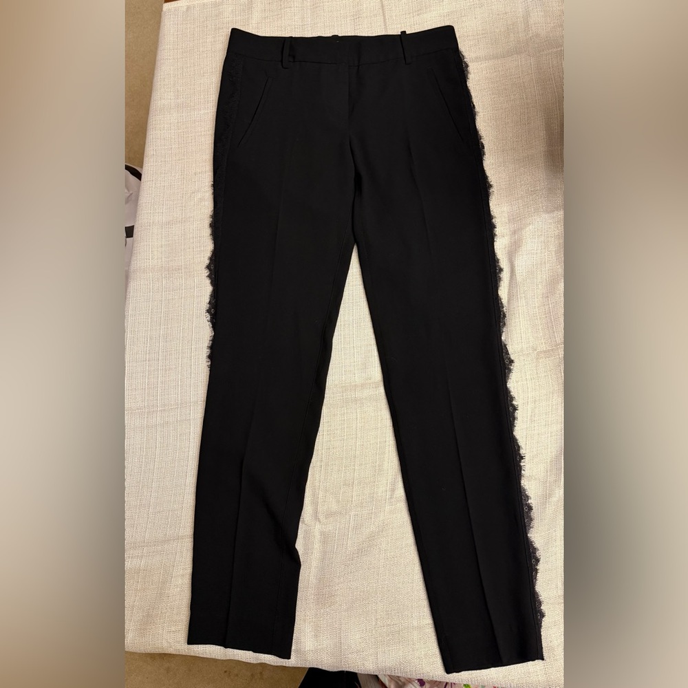 Joe Fresh Black Straight Leg Women's Trousers NWT